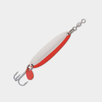 luhr-jensen-krocodile-chrome-fluorescent-red-side-stripe