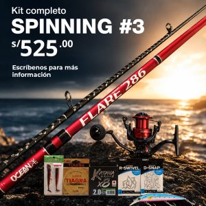 Kit de Spinning 03 / Flare