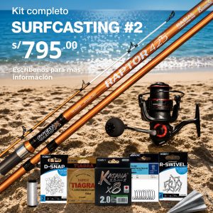 Kit de Surfcasting 02 / Raptor