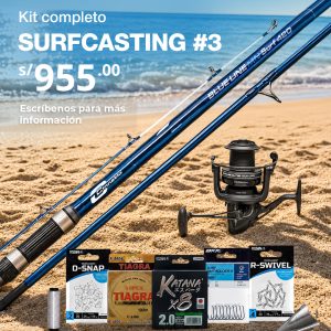 Kit de Surfcasting 03 / Blue Line