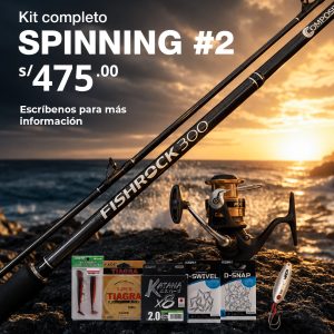 Kit de Spinning 02 / Fishrock