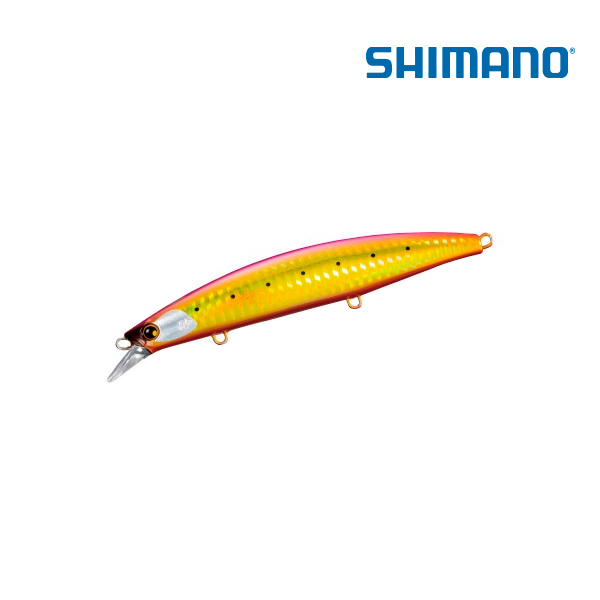 Hirame-Minnow-III-Pink-Fire Hirame-Minnow-III-Pink-Fire