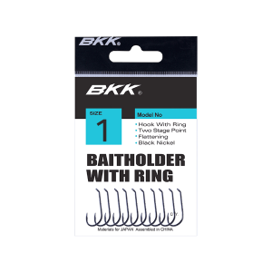 Anzuelo BKK Surf Baitholder-R #1 x 9 uds