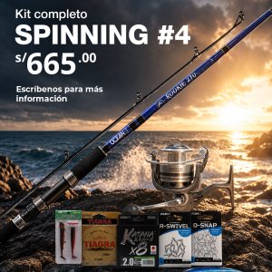 Kit de Spinning 04 / Rookie