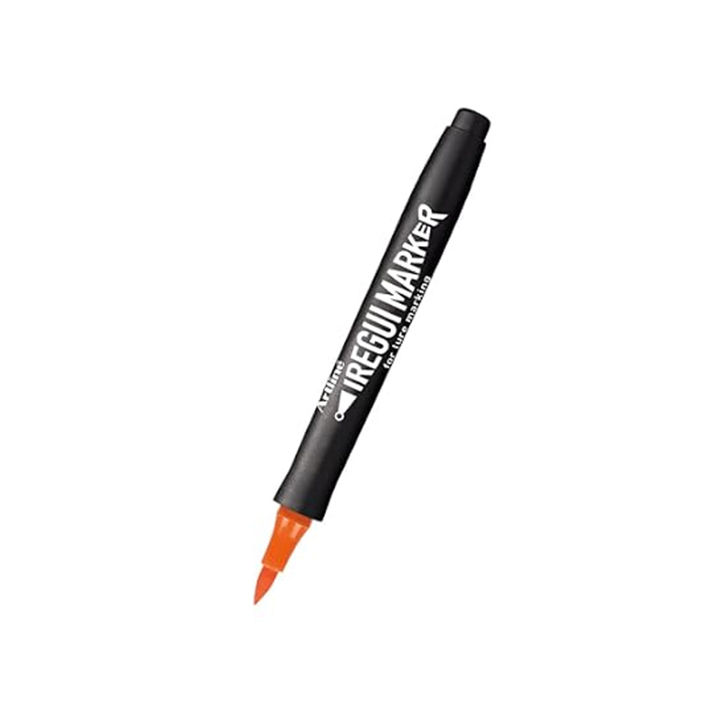 Plumon Iregu Marker Para Señuelos - Matte Orange Uv