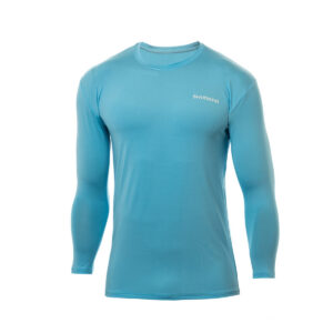 Polo Shimano Tech Tee Light Blue - Talla L - Ang24